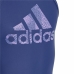 Badedragt til piger Adidas Big Logo Blå