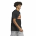 Lühikeste varrukatega T-särk, meeste Adidas Logo Must (L)