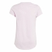 Maglia a Maniche Corte per Bambini Adidas Graphic Rosa