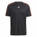 Herren Kurzarm-T-Shirt Adidas Base Schwarz (L)