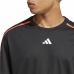 Camiseta de Manga Corta Hombre Adidas Base Negro (L)
