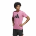T-shirt à manches courtes homme Adidas Training Essentials Prune (S)