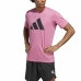 Camiseta de Manga Corta Hombre Adidas Training Essentials Ciruela (S)