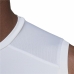Camiseta de Manga Corta Hombre Adidas Blanco (XL)