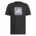 Kortærmet T-shirt til Mænd Adidas Sport Optimist (XS)