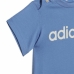 Conjunto de Desporto para Bebé Adidas 3 Stripes Azul