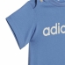 Sportinė apranga kūdikiui Adidas 3 Stripes Mėlyna