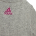 Completo Sportivo per Neonati Adidas Essentials Lineage Grigio scuro