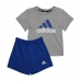 Conjunto de Desporto para Bebé Adidas Essentials Organic Cinzento