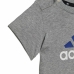 Αθλητικό Σετ για Μωρό Adidas Essentials Organic Γκρι