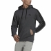 Herenhoodie Adidas 3 Stripes Lichtgrijs