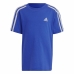 Conjunto Deportivo para Niños Adidas 3 Stripes Azul