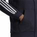 Herren Sweater mit Kapuze Adidas 3 Stripes Dunkelblau
