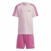 Set Sport pentru Copii Adidas 3 Stripes Roz