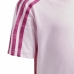 Completo Sportivo per Bambini Adidas 3 Stripes Rosa