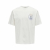 Heren-T-Shirt met Korte Mouwen Only & Sons Onslooney Rlx Wit