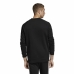 Herensweater zonder Capuchon Adidas 3 Stripes Zwart