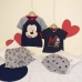 Pigiama Estivo Minnie Mouse Grigio Blu scuro