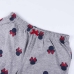 Sommer-Schlafanzug Minnie Mouse Grau Dunkelblau