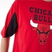 Camisola de Manga Curta Homem New Era NBA MESH PANEL OS TEE CHIBU 60435481  Vermelho (M)