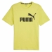 Heren-T-Shirt met Korte Mouwen Puma ESS LOGO TEE 586667 66 (L)