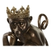 Decoratieve figuren DKD Home Decor MONKEY Gouden Hars (Refurbished A)