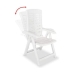 Saliekamais Krēsls IPAE Progarden Balts Dažādas pozīcijas (Atjaunots C)