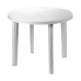 Table d'appoint IPAE Progarden 08330115 Blanc Plastique (Reconditionné B)