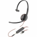 Hodetelefoner med Mikrofon Plantronics 209746-201 Svart