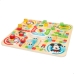 Tabellone per Parcheesi e Gioco dell'Oca Disney 29,5 x 2,5 x 29,5 cm