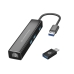 Hub USB 3 Puertos Conceptronic DONN07BA Negro (1 unidad)