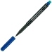 Rotulador permanente Faber-Castell Multimark 1523 M Azul (10 Unidades)