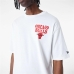 Camisola de Manga Curta Homem New Era  SCRIPT OS TEE CHIBUL 60435518 Branco (S)