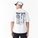 Herren Kurzarm-T-Shirt New Era MLB PLAYER GRPHC OS TEE NEYYAN 60435538 Weiß (L)