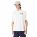 Maglia a Maniche Corte Uomo New Era  WORDMARK OS TEE NEYYAN 60435536  Bianco (M)