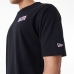 Heren-T-Shirt met Korte Mouwen New Era  WORDMARK OS TEE NEYYAN 60435524  Zwart (M)