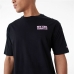 Heren-T-Shirt met Korte Mouwen New Era  WORDMARK OS TEE NEYYAN 60435524  Zwart (M)