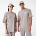 Vyriški marškinėliai su trumpomis rankovėmis New Era ESSNTLS LC OS TEE NEYYAN 60435555 Šviesiai rudas (M)
