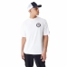 Herren Kurzarm-T-Shirt New Era MLB PLAYER GRPHC OS TEE NEYYAN 60435538 Weiß (M)