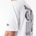 Herren Kurzarm-T-Shirt New Era MLB PLAYER GRPHC OS TEE NEYYAN 60435538 Weiß (S)