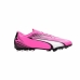 Chuteiras Multi-Pitões para Adultos Puma Ultra Play MG Branco Rosa-escuro