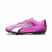 Gyermek Többcsapos Futballcipő Puma Ultra Play MG Sötét rózsaszín