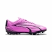 Bērnu Multifunkcionālās Futbola Botas Puma Ultra Play MG Tumši rozā