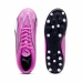 Chaussures de Football Multi-crampons pour Enfants Puma Ultra Play MG Rose foncé