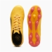 Chuteiras Infantis Puma King Matc FG/AG Amarelo Laranja