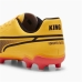 Chuteiras Infantis Puma King Matc FG/AG Amarelo Laranja