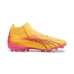 Multi-pigge fodboldstøvler til voksne Puma Ultra Pro MG Sun Stream Orange