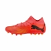 Buty korki dla dorosłych do gry w piłkę Puma FUTURE 7 MATCH MG Sunset Glow Czerwony