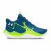 Basketbalschoenen voor Volwassenen Under Armour GS JET '23 Blauw