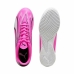 Chuteiras de Futebol de Salão para Adultos Puma Ultra Play Branco Rosa-escuro Unissexo